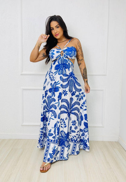 Vestido Longo Isabela Grécia