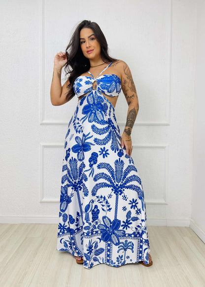 Vestido Longo Isabela Grécia