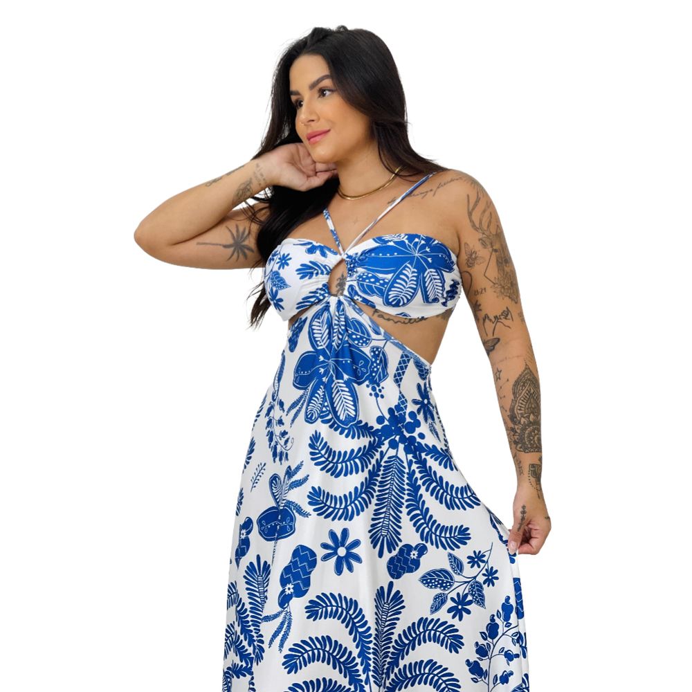 Vestido Longo Isabela Grécia