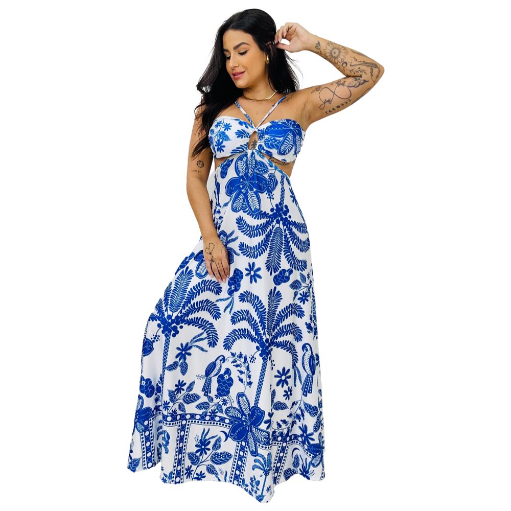 Vestido Longo Isabela Grécia